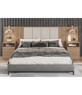 BED GRECIA REF D610-530 5'0 REMB - HEADBOARD ONLY